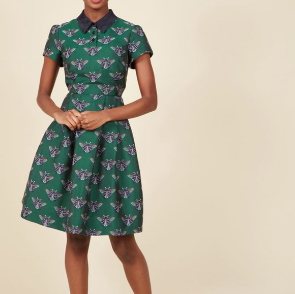 Modcloth Dresses & Skirts - Modcloth Uniqueness On Offer Insect Shirt Dress 2X